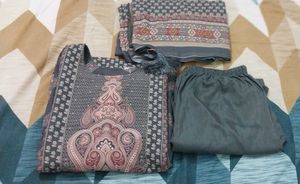 Elegant Printed Kurta Set