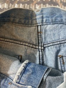 Distressed Denim Shorts