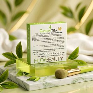 Huda Beauty Green Tea Compact Powder