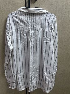 Striped Button-Down Shirt