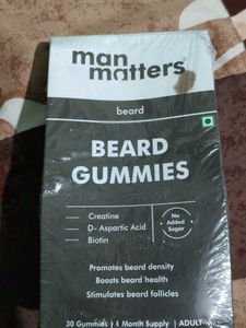 Man Matters Beard Gummies