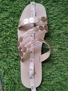 LUNA BLU Ivory Slides For Womens