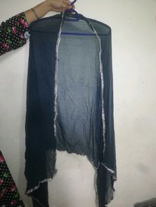Designer Black Kurta with Mirror Work