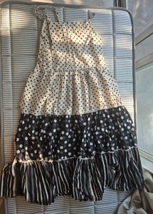 Polka Dot Midi Dress