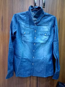 Denim Western Shirt