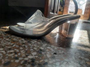 Transpant Heels