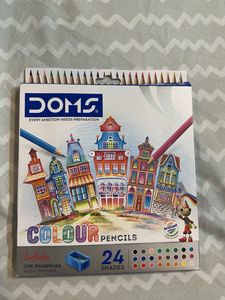 DOMS Colour Pencils - 24 Shades