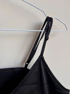 Satin-look Spaghetti Top