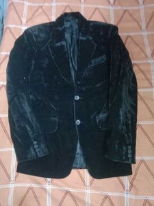 Stylish Velvet Blazer