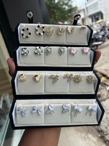 Cute Earring Set - 12 Pairs