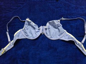 Premium Lavender Bra with Lace Trim
