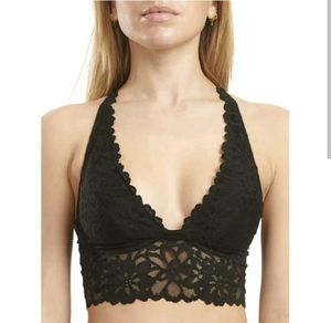 Lace Bralette - Black