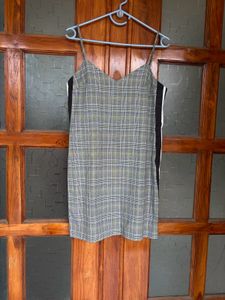 Zara Plaid Mini Dress