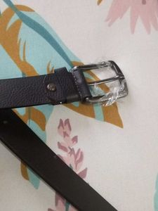 Classic Black Leather Belt