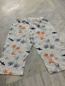 Cute Tropical Print Shorts