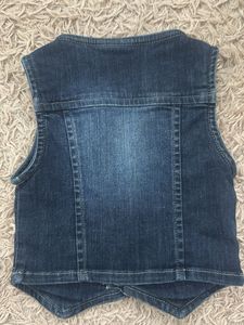 Girls Denim Vest