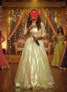 Iridescent Ethnic Gown