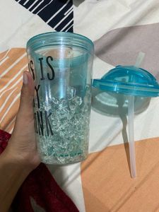 Beautiful Coffee Sipper And Water Bottle