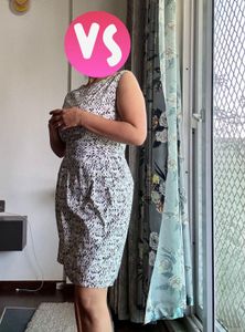 chic dress with a touch of retro flair