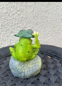 Set Of 3 Decor Item Frog