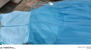 Girls' Magical Blue Gown