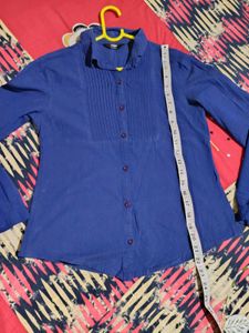 Sale!! Stylish Blue MAX Button-Down Shirt