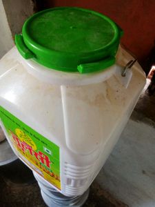 Oil Empty Container and 2 broom combo