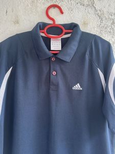 Adidas Navy Blue Polo Shirt