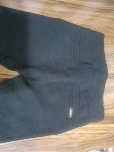 Classic Black Pants with Embellishment