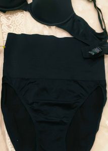 High Waisted Tummy Control Shapewear with bra