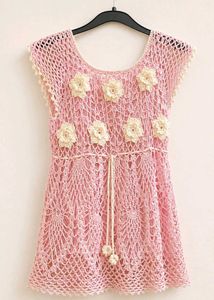 Crochet Beach Cover-Up Dress
