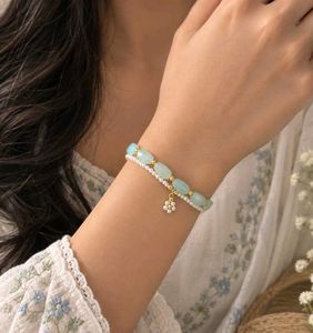 Delicate Gemstone & Pearl Bracelet