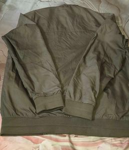 Men's Olive Green Bomber Jacket