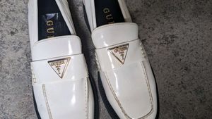 White Guess luxury Loafers