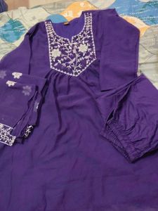 ✨Elegant Purple gown 3 piece Set 💜