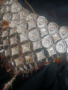 Exquisite Kundan &amp; Pearl Choker Set