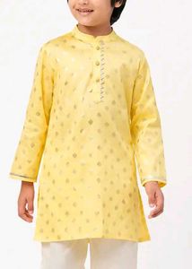 New unused Kids ethnic yellow partywear Kurta