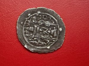 Sasanian silver drachm King Khosrau II