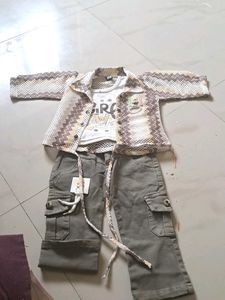 Cute Girls' 3-Piece Outfit Set