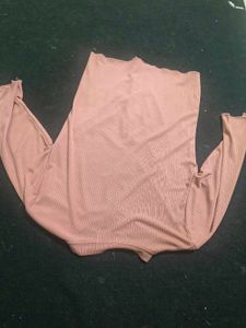 Cute Pink Ribbed Button-Up Top