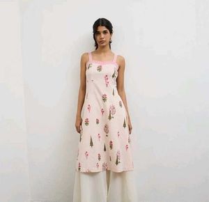 kurta cum dress Westside cute floral off shoulder