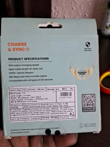 AMBARANE IPHONE UNBREAKABLE DATA CABLE