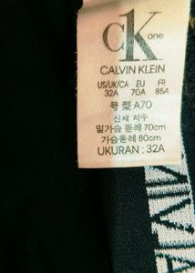 Calvin Klein CK bra with brief set