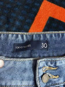 Acid Wash  mom Jeans