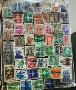 Collection of 5000 Indian Stamps