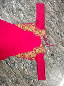 Beautiful Pink Anarkali Gown