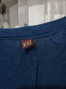 Blue Embroidered Tunic