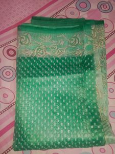 Elegant Green Saree