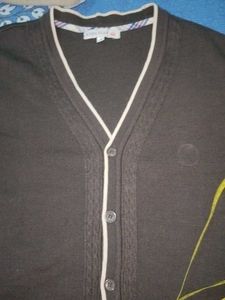 Brown Cardigan Sweater