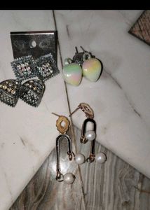 Assorted Dangle & Stud Earrings Set